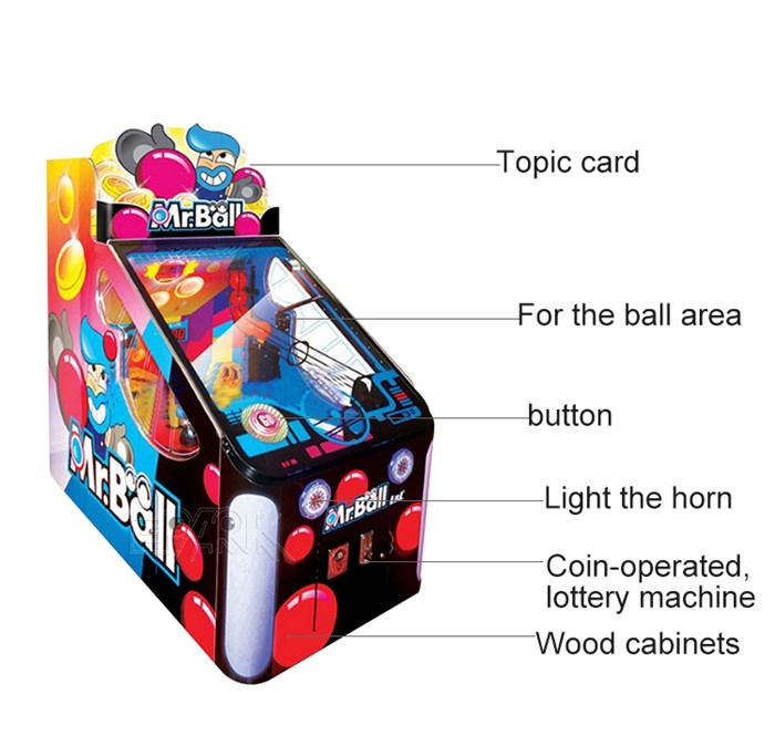 Coin Operated Amusement Arcade Game Mr Ball Newest Games Amusement Games