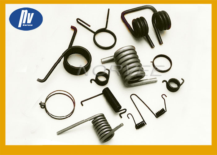 Stainless Steel Compression Helical Spring / Torsion Spiral Spring With White Nickel Plated