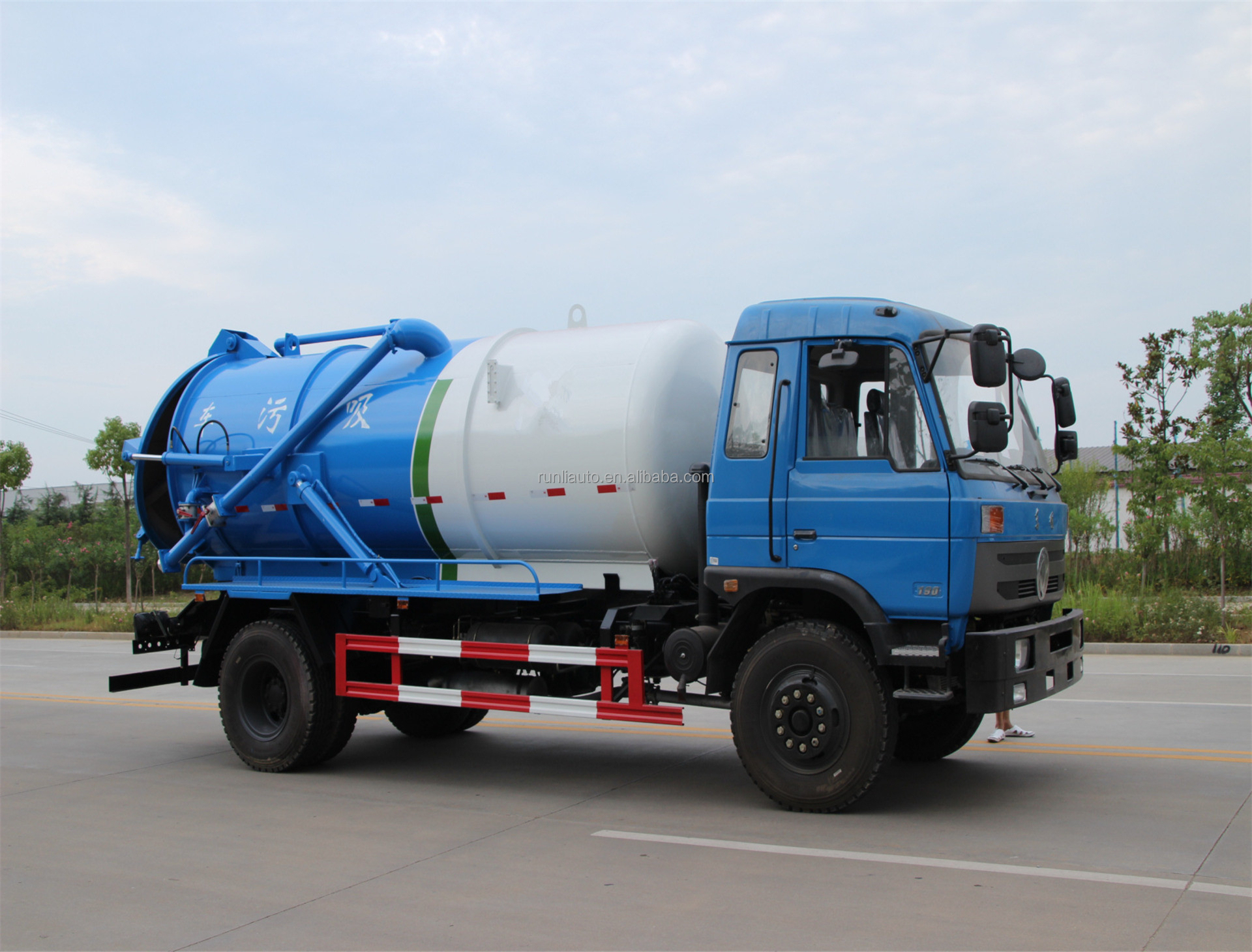 Dongfeng Sewage Suction Truck 10CBM With Good Price for Sale