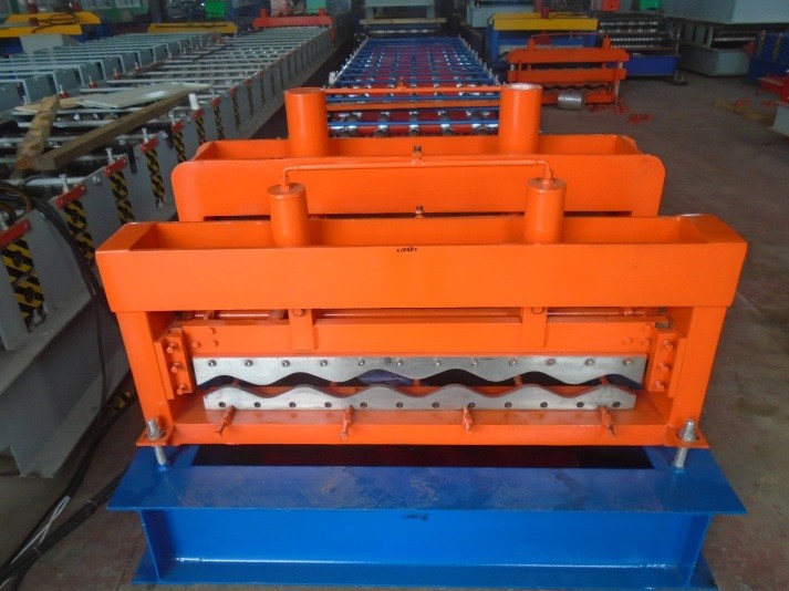 Good Performance Color Steel Tile Forming Machine High Production Efficiency