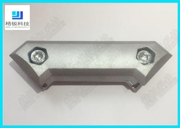 45° Double Side Aluminum Tubing Joints AL -4 Diagonal Brace Pipe Connector