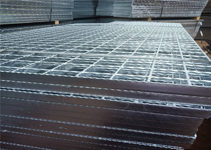 Heavy Duty Iron Flat Bar Steel Serrated Bar Grating Anti Skid Walking Platform