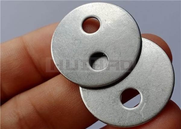 1" Stainless Steel Lacing Washers Used To Fasten Insulation Blankets With A Tie