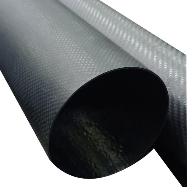 Large 3k Carbon Fiber Tube Custom for Below 120 C Degree 100mm 120mm 180mm 200mm