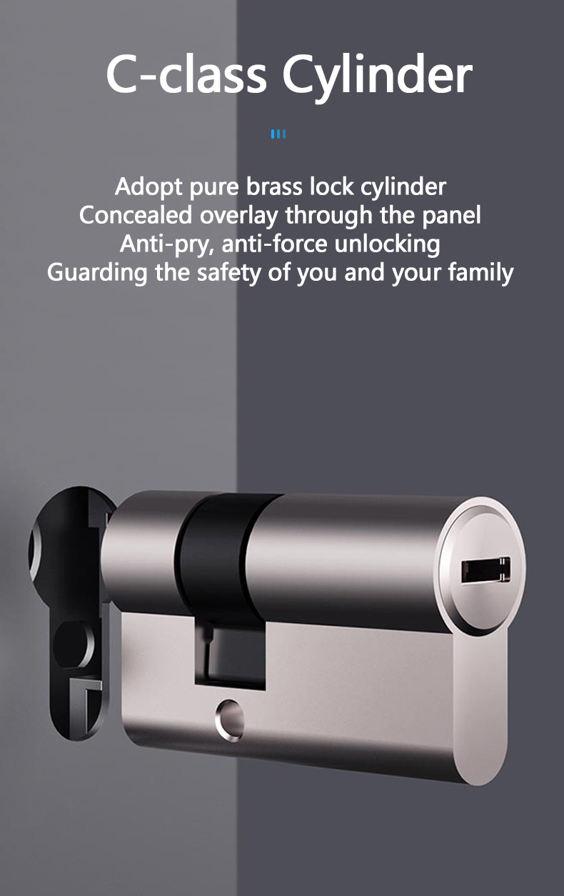 Smart Wifi HD Camera Lock Waterproof Smart Lock Aluminum Alloy
