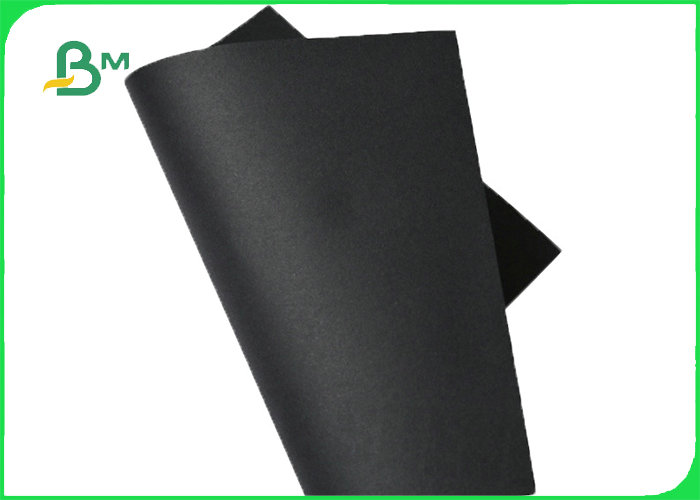 110gsm 150gsm 180gsm Black Cardboard For Gift Wrapping Hard Stiffness 