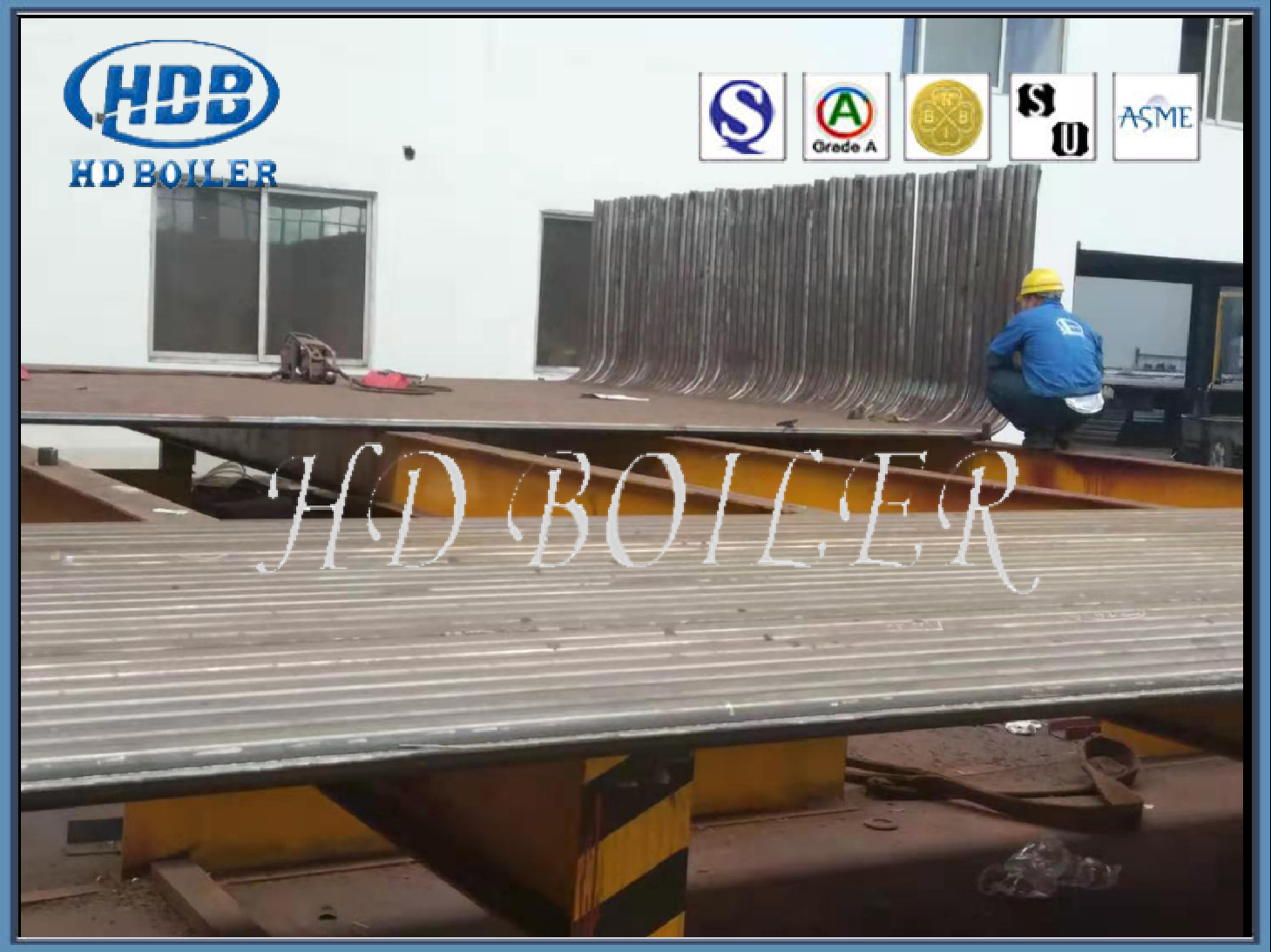 Power Station Coal Combustion Evaporation Section Boiler Water Wall
