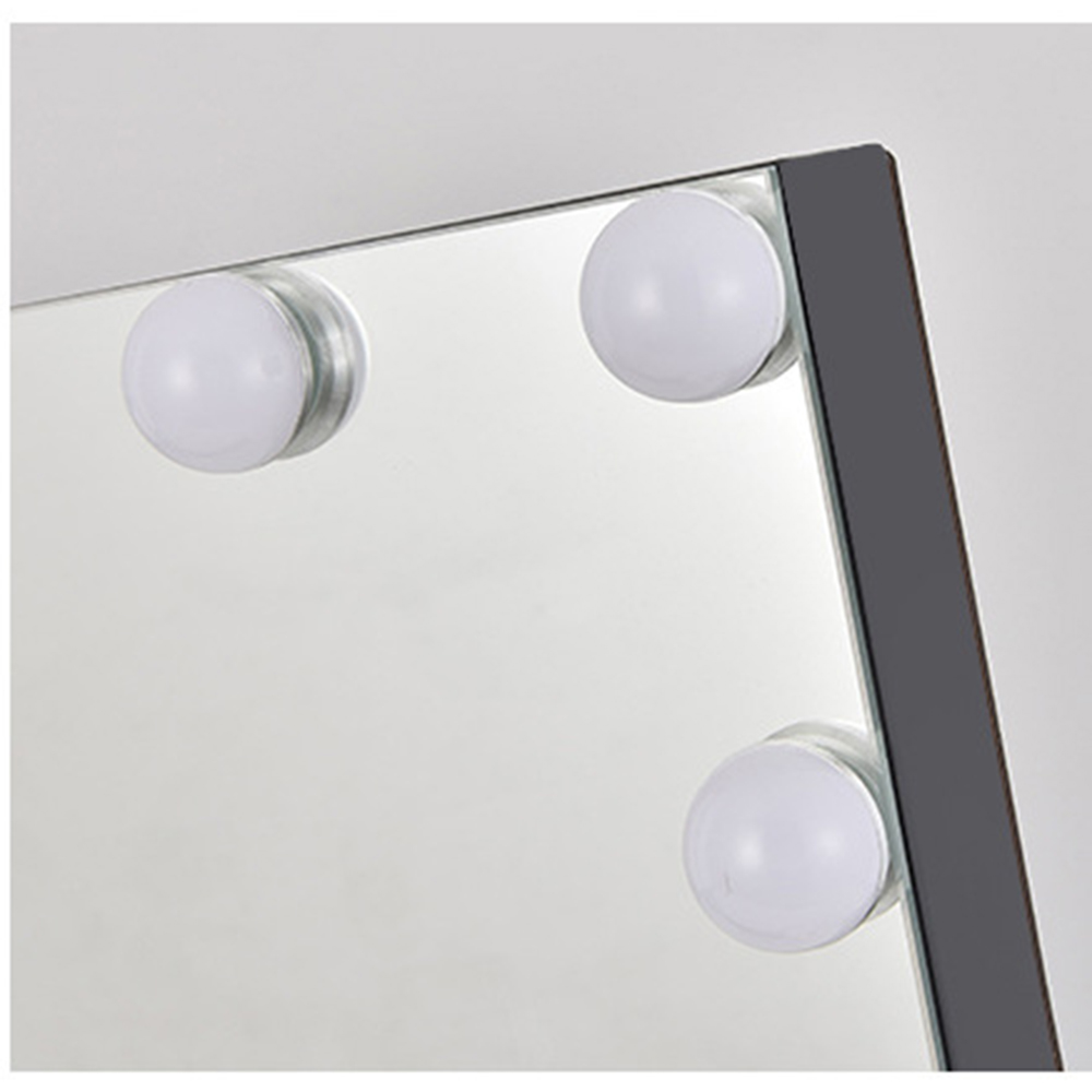 Customizable Fashion Design Makeup Vanity Hollywood Led Mirror with Chrome Finish