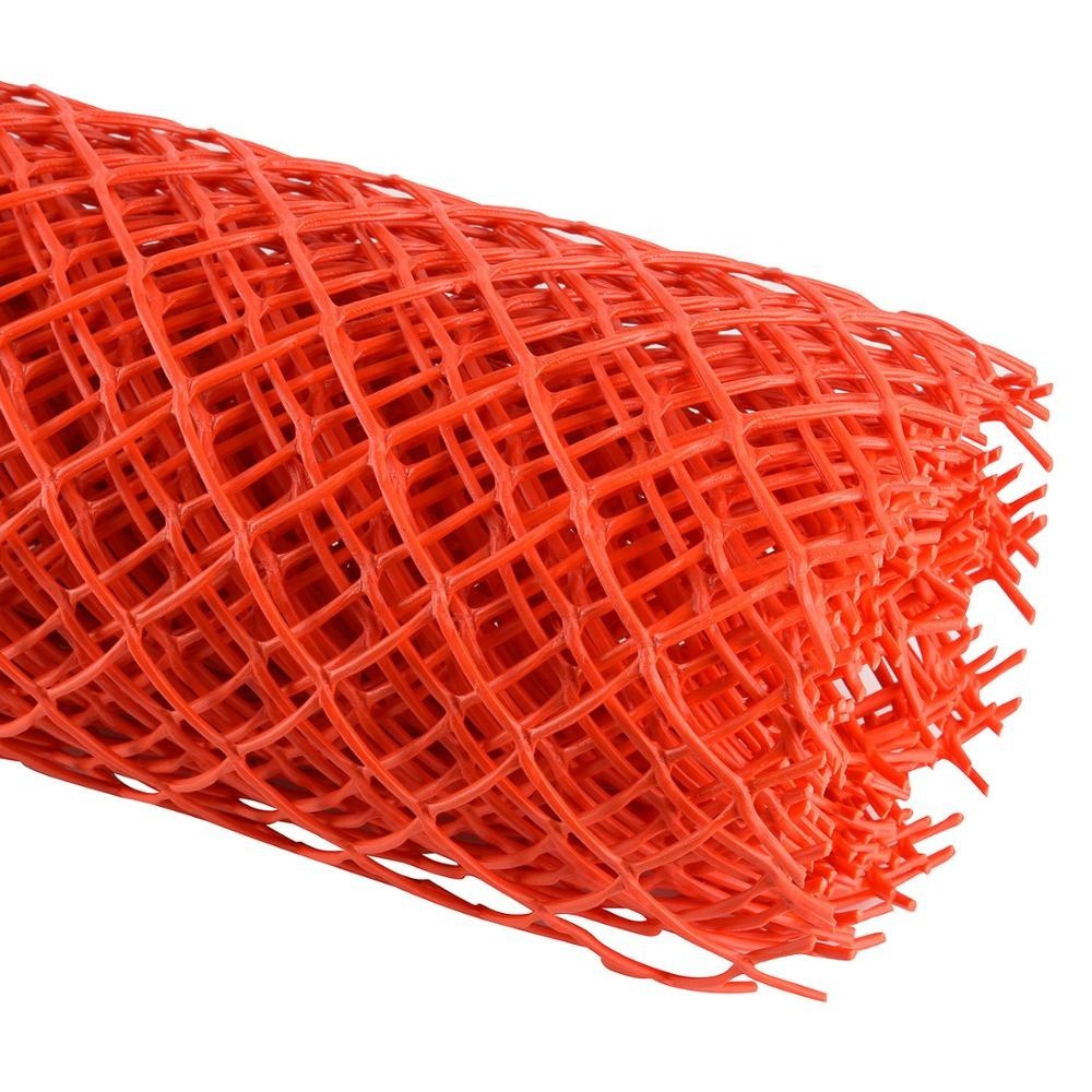 Economic Orange Fly Screen Mesh Construction Plastic Safety Fence For Warning