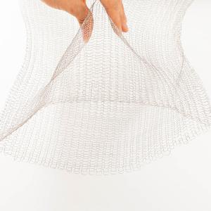  Knitted Mesh Gopher Wire Baskets 0.07-0.55mm Dia Manufactures