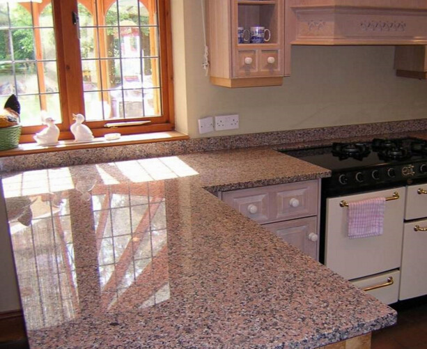 Rosa Pink Granite Stone Slabs Commercial And Residential Construction