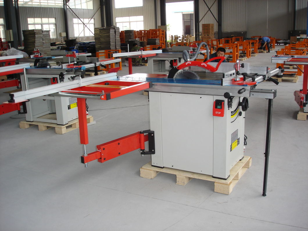 Adjustable Speed 10&quot; Woodworking Sliding Table Saw