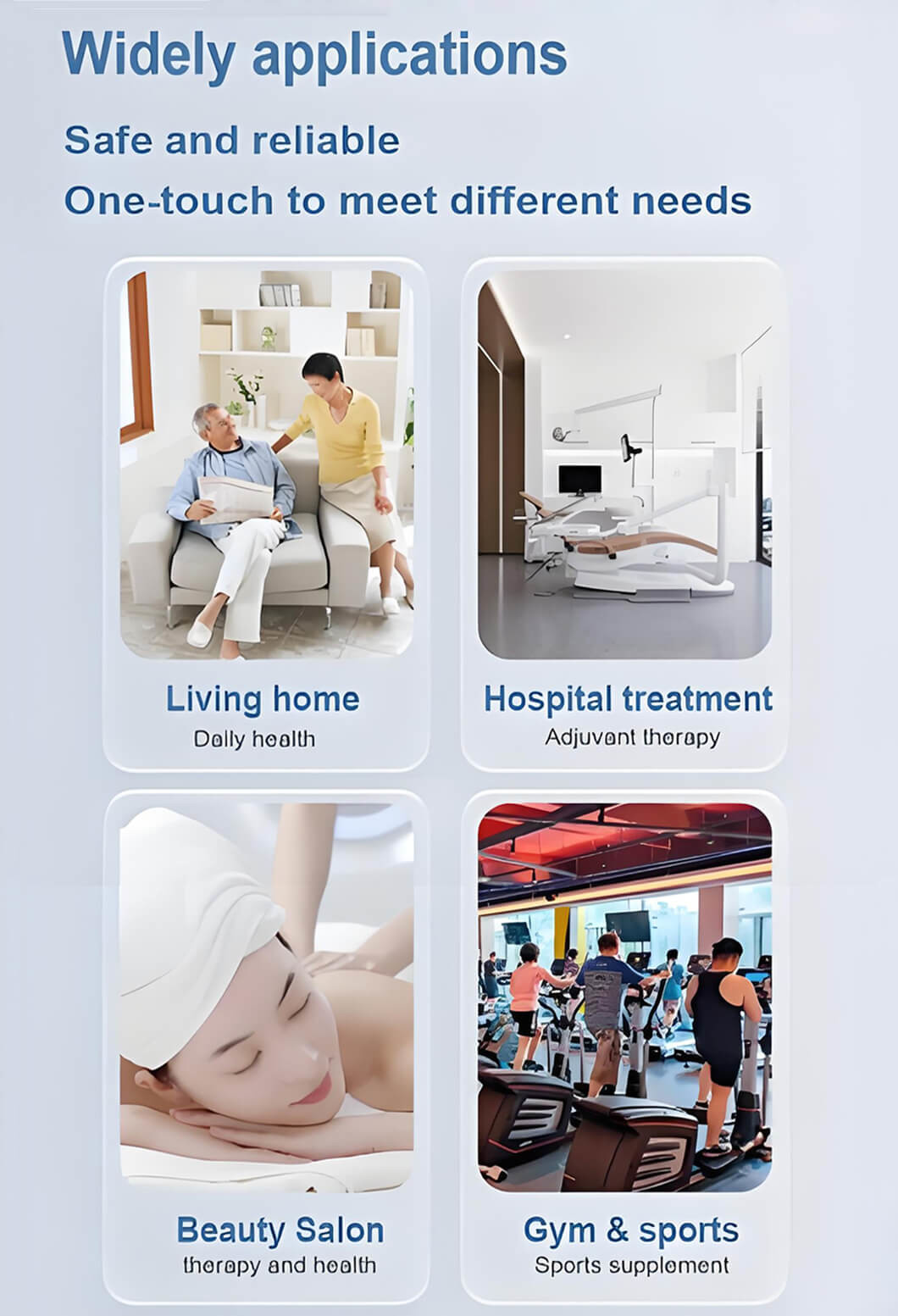 Doctor Hydrogen Inhalation Therapy Machine 3000ml Relieve Joint Pain Efficient Separation Membrane Technology WEIZI