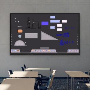  65 inch LCD Teaching Board MultiTouch Interactive Display Smart Board Interactive Board Electronic Board Manufactures