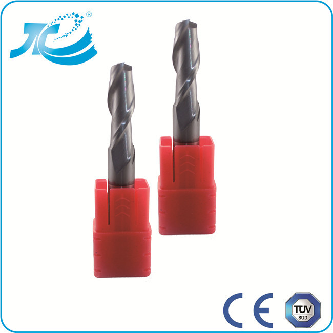 2 Flute End Mill , TiN and ARCO Coated Carbide End Mills For Stainless Steel