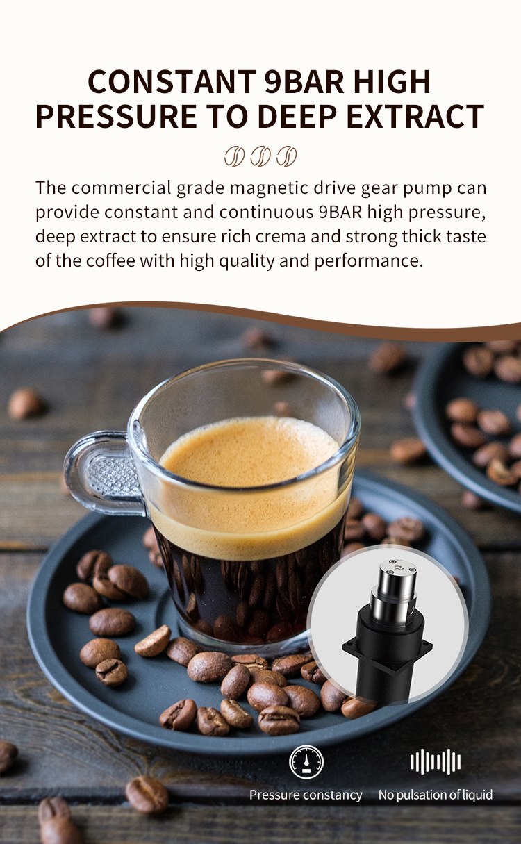 EVOACAS Automatic Cappuccino Vending Coffee Machine Anti Pollution