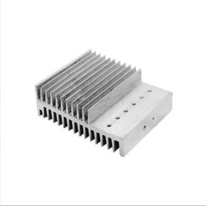  Customised Aluminum Heatsink profile For Chip Router CNC Maching Manufactures