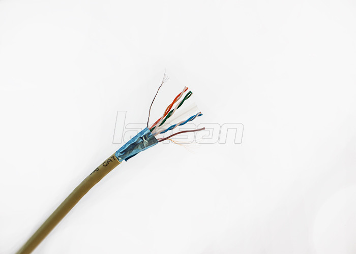 HDPE Duplex Cat6 Patch Cord Color Polyethylene FTP Customized