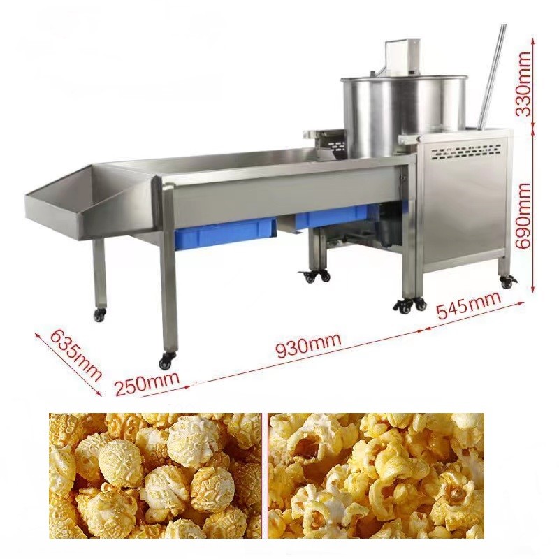 High Efficiency Gas popcorn machine Professional popcorn machine