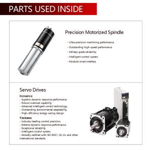 Precision Eleven Axis Jewelry Making Machine With CNC Control System