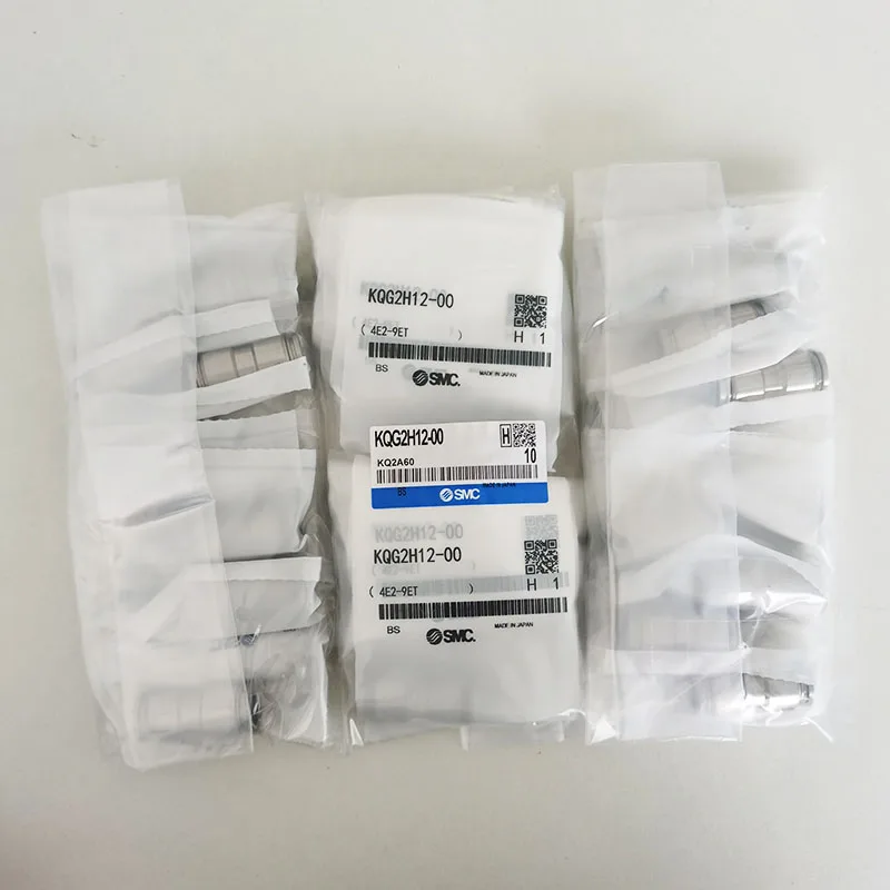 SMC KQG2H12-00 Pneumatic Straight Connector,SUS316,0-1Mpa