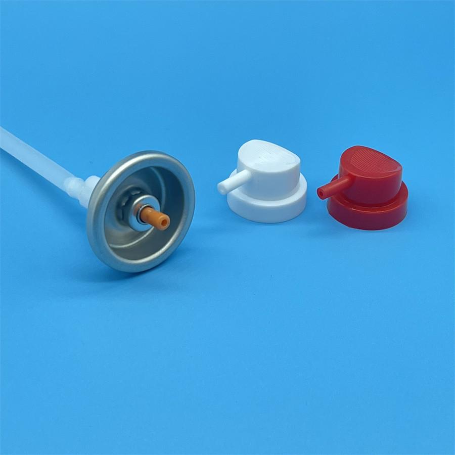 Efficient 360 Degree Aerosol Valve for Household Cleaning with Quick Release Feature