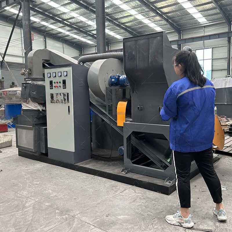 Recycling Copper Wires Super Mini Cable Granulator Machine for Small scale Business