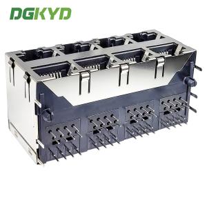 Multi Port Rj45 Connector Without Filter, Ethernet Socket Modular Interface