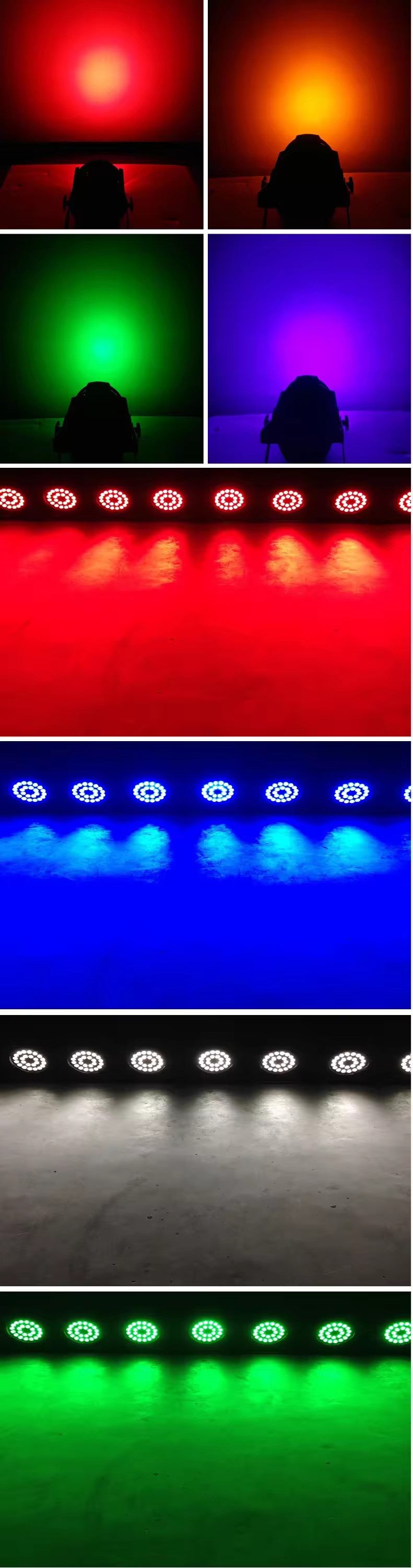 Par 24*18W 6IN1 RGBWA UV LED Stage Light Led Par 24*18W Led Stage Par Light