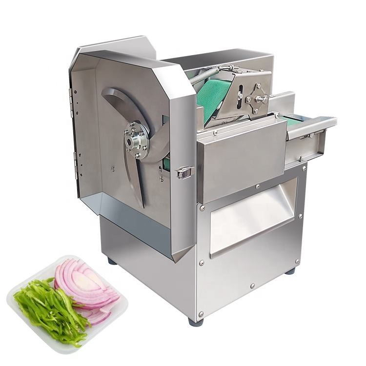 Multifunctional Electric Vegetable Slicer Green Onion Fruit Cutter 0.75kw