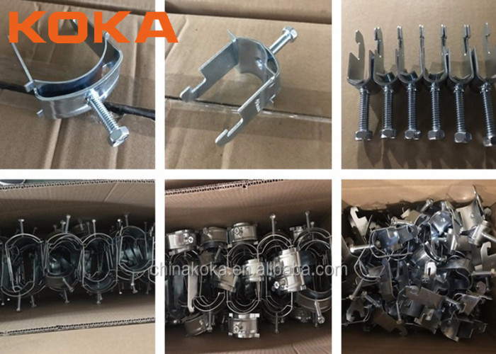 1-1/4 Metal One Piece Single Cable Clamp U Shaped 32mm CC125