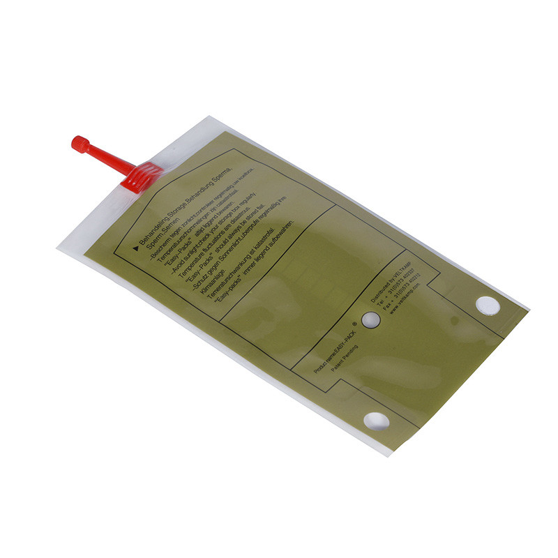 Disposable 100ml AI Plastic Semen Bag 0.2mm Livestock Equipment Accessories