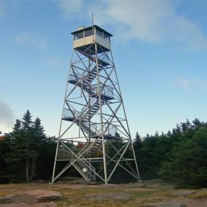 Customized 4-leg Tower Fire Guard Security Tower Angle Steel Fire Protection Watching Tower Monitoring System Watchtower Manufactures