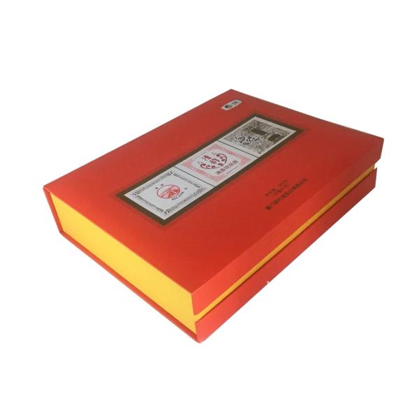 Eco-Friendly Customized Cardboard Packaging Box For Tea / Gift / Moon Cake /