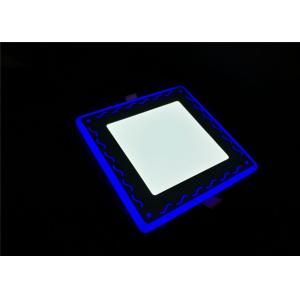 4 Led Flush Mount Ceiling Lights 12 Watt Two Color With Decorative Pattern