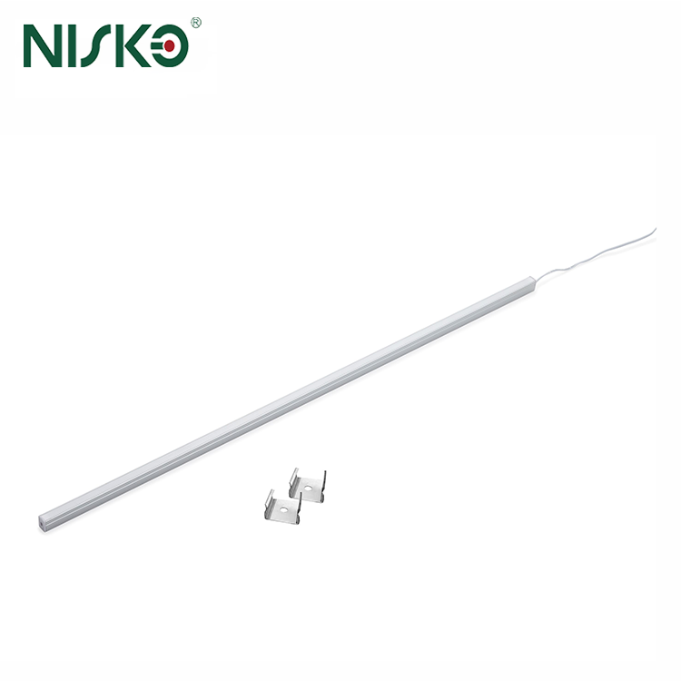 China Built-In LED Light Strip Surface Mounted Aluminum Slot Shelf Light Bar Living Room Lighting on sale