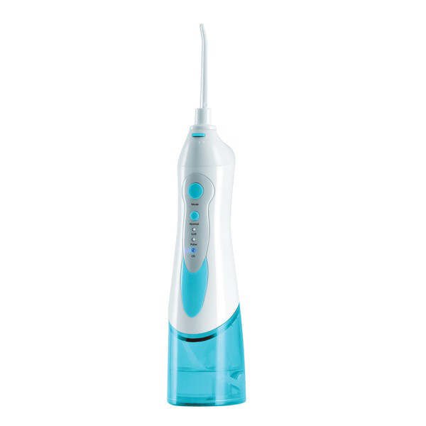 Portable Dental Water Flosser Blue Rechargeable Oral Irrigator For Adult