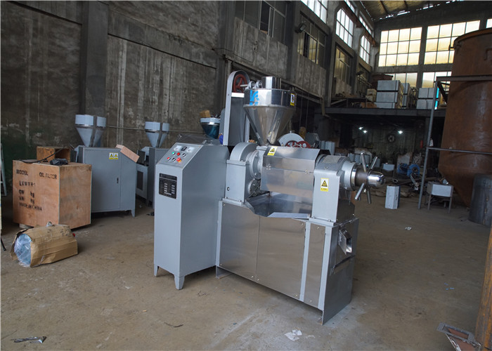 RF130 Stainless Automatic Oil Press Machine with temperature control 450-500kg/h