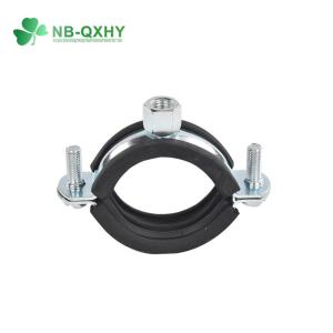 Steel Wheel Pipe Clamp with EPDM Rubber and 15-200mm 3/8"-8"inch Vertical
