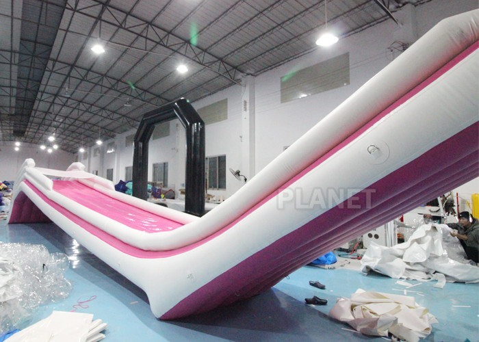 12M Floating PVC Tarpaulin 1000D Inflatable Yacht Slide