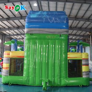 Childrens Inflatable Slide Commercial Water Inflatable Bouncer Slide With Pool