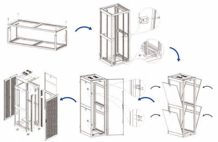 VE Rack Cabinets - Service Rack Cabinet