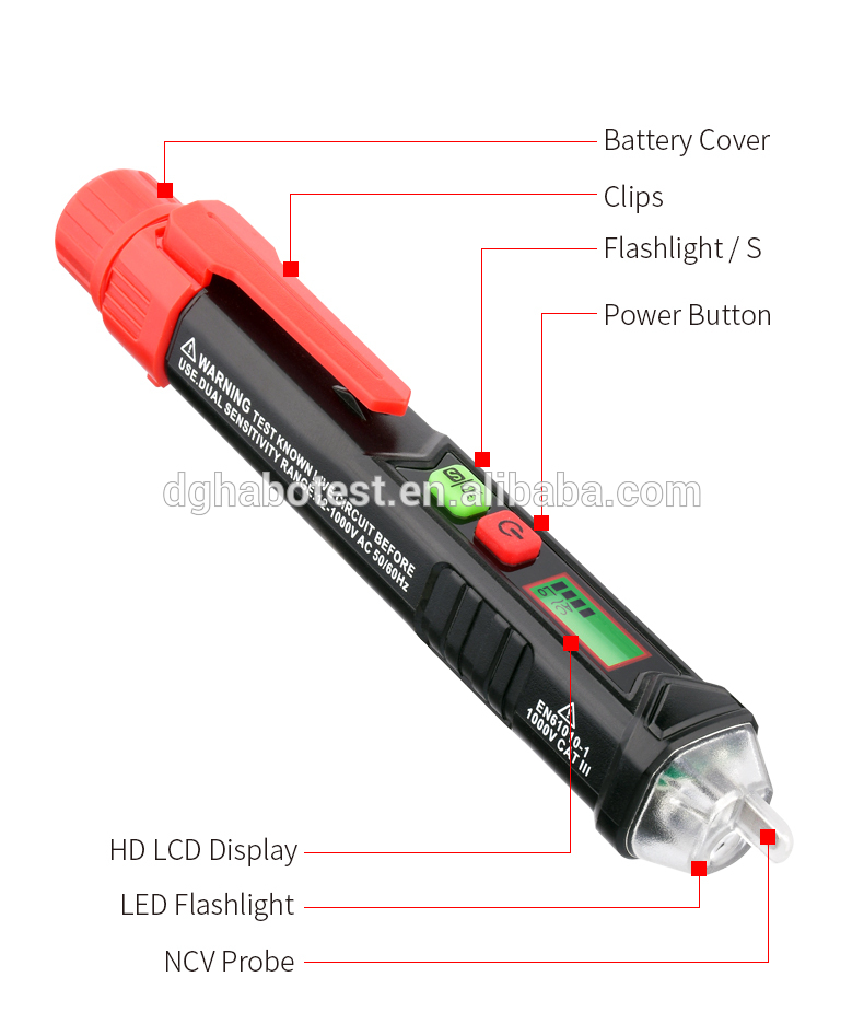 HT100E Electric Voltage Tester Pen