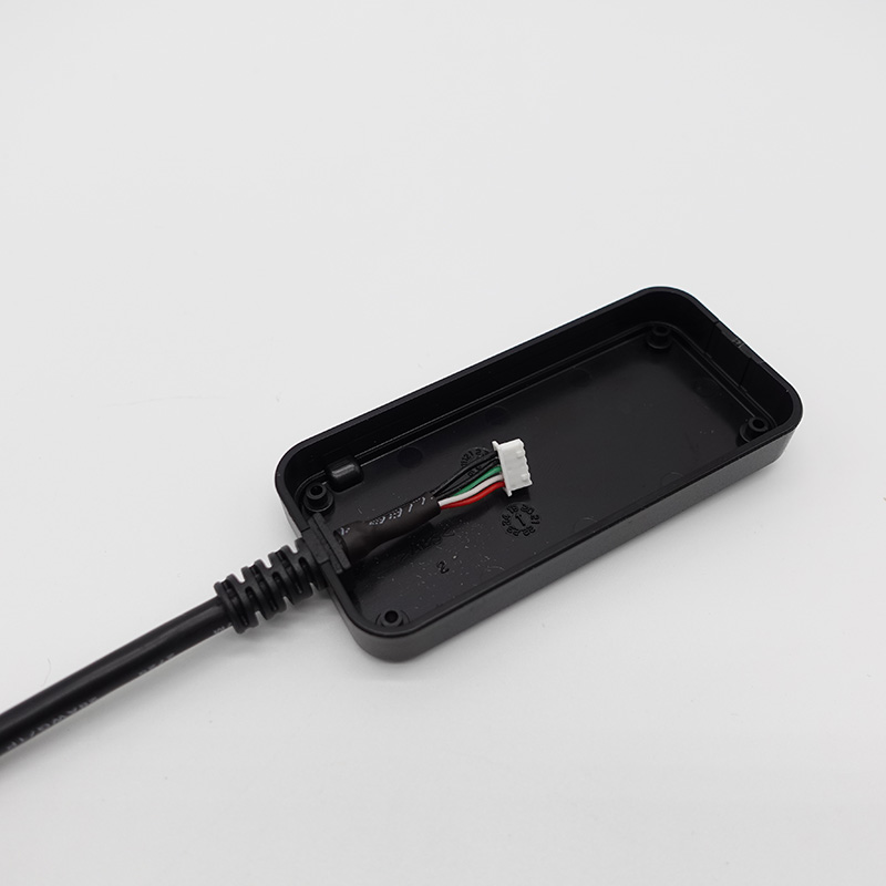 Shielding USB-A to Jst Connector with Over Molding Strain Relief Right-angle Usb Cable