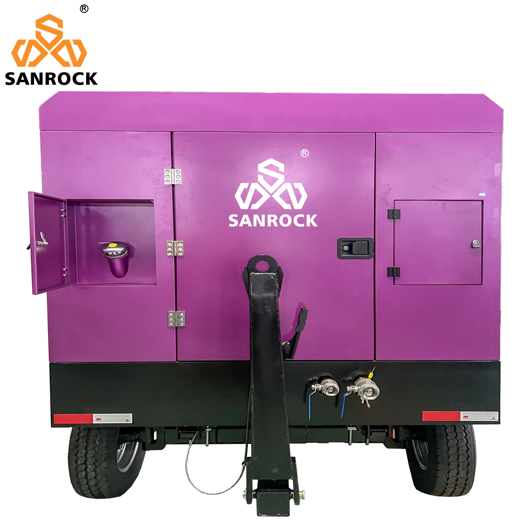 Screw Air Compressor Machine Diesel Power 194kw Screw Drive Air Compressor Mobile Air Compressor for sale