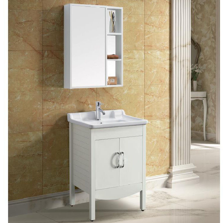 Modern Alunimun Bathroom Vanity/ all aluminum bathroom cabinet/Mirror Cabinet /DB-8119 600X460mm
