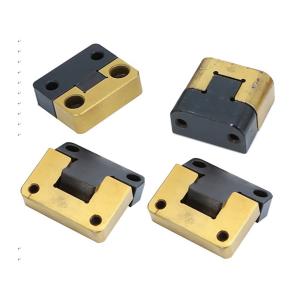 Wear Resistant Tapered Block rust proof Square Interlocks For Plastic Injection