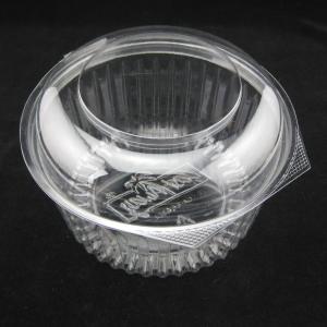 OEM Customized Shape Disposable Plastic Salad Bowl With Lids