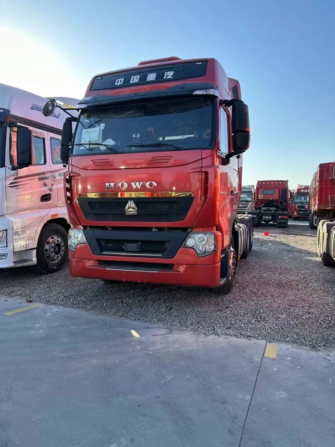 Sinotruk Howo 6x4 Tractor Truck T7H 540HP Howo 6x4 Tractor Head Truck