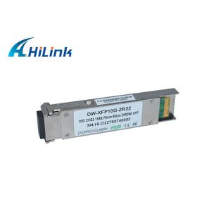 10GBase-ZR XFP Optical Transceiver 10G CH17-CH61 C- Band 80KM ZR DWDM Type